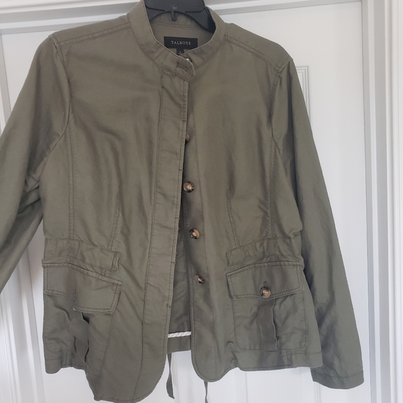 Talbots Olive Green Jacket 🫒 - Picture 3 of 7
